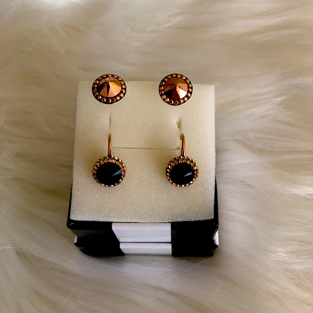 Alessandra Swarovski Earrings Set